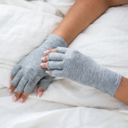 BambuRelief™ Kompressionshandskar – Naturlig lindring för värkande händer